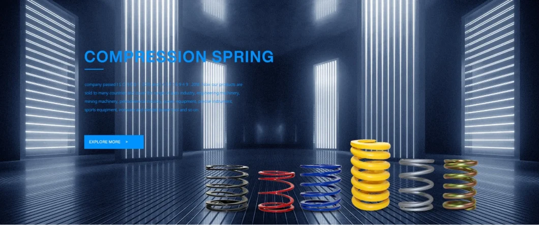 Tension Spiral Coil Compressed Extension Torsion Adjustable Locking Gas Cylinder Support Mold Mould Garage Door Compression Air Gas Coil Green Zig Zag Spring